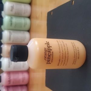 Philosophy Orange Pineapple Smoothie Mini 6 fl oz Shampoo Shower Gel Bubble Bath